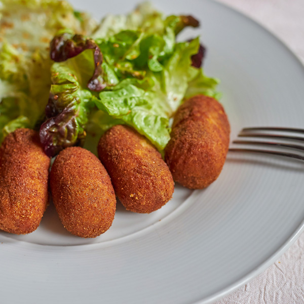 Croquetas de Jamón y Boletus