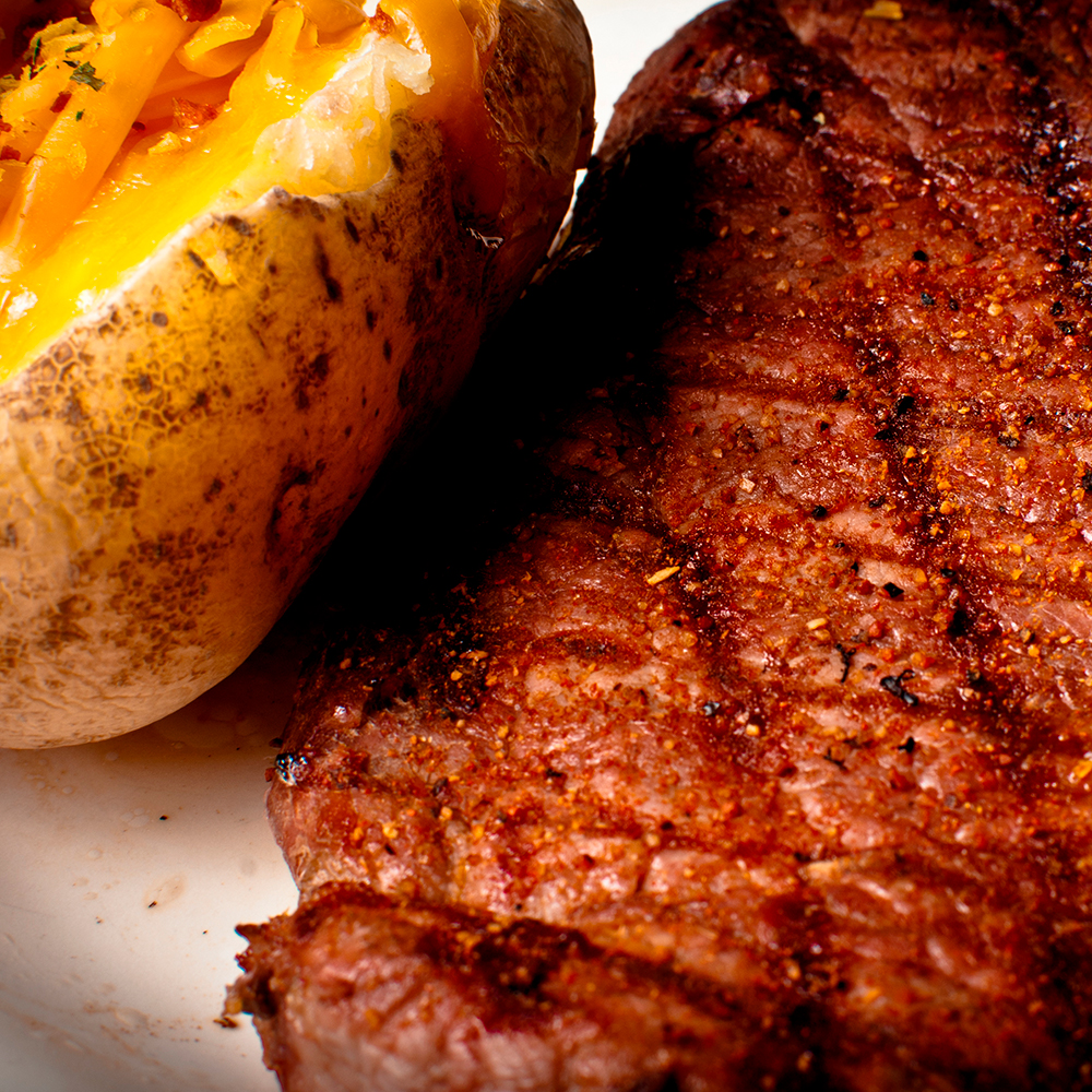 Entrecot a la plancha c/ patatas